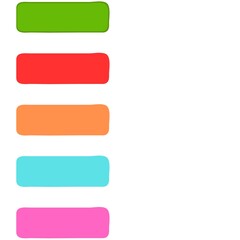 Fototapeta premium Process infographic template with 5 options. 