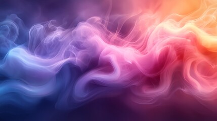 Obraz premium Gradient smoke effect in artistic style illustration images