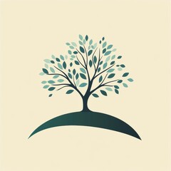 Obraz premium Green tree in Spring