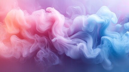 Obraz premium Pastel dreamlike smoke in fluid motion high resolution HD images