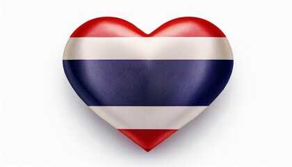 heart with flag of france