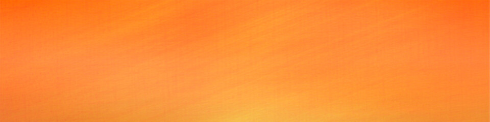 Orange panorama background for Banner, Poster, celebration, event and various design works