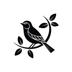 vector illustration of a bird