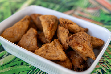Nice portion of fried fish