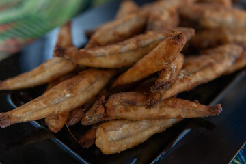 breaded fried fish with appetizing and crispy appearance