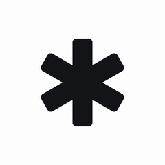 Fototapeta premium pharmacy facility icon sign vector