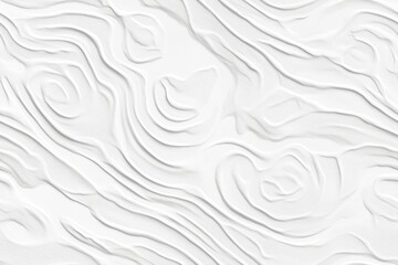 Fototapeta premium Fundo branco em padrão seamless com texturas variadas, incluindo elementos abstratos, tinta e papel amassado, criado com IA generativa para designs versáteis e modernos