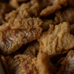 Delicious breaded and fried fish served in a seafood portion