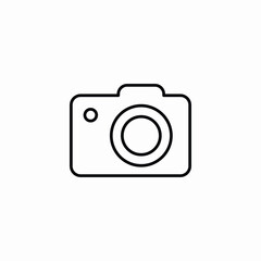 camera application icon sign vector