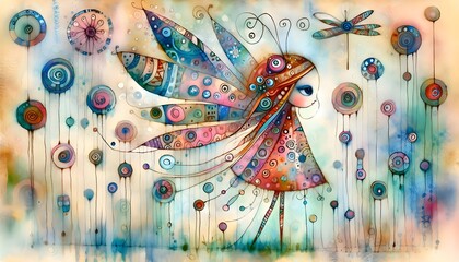 "Hadas Libélula: Susurros de Naturaleza"