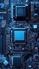 High tech background template design.