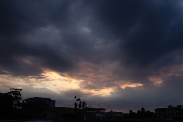 beautiful sky and clouds