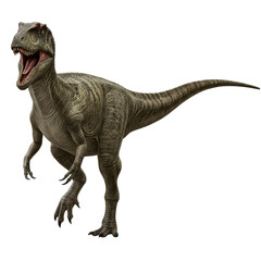 Dinosaur allosaurus Isolated on transparent background, dinosaur allosaurus PNG 