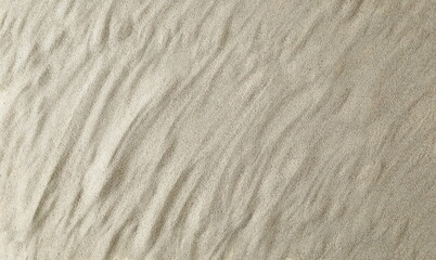 Desert sand pile, dune background and texute, top view