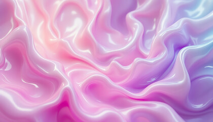 Fototapeta premium Abstract Pink Purple Fluid Wave Background Texture