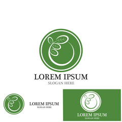 leaf nature ecology icon vector illustration template design