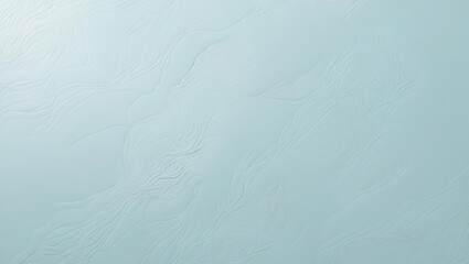 Soft ice-blue textured background resembling frozen surface. Minimal and elegant design reflecting Winter 2026 fashion and interior trends