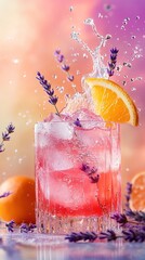 fresh fruit juice splash