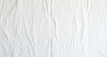 Fototapeta premium White Crumpled Paper Texture