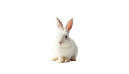 Obraz premium Photo, White Rabbit, Cute, Animal, Mammal, Pet, Bunny, Ears, Fur, Whiskers