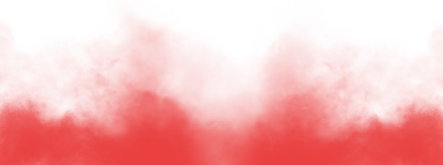 PNG fog texture isolated on transparent background. Border from smoke. Design element. Red vector cloudiness.