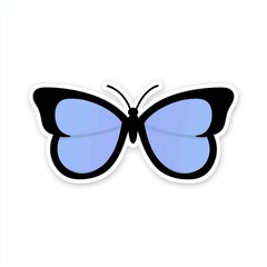 Fototapeta premium contour-cut sticker popular social Aesthetic quality of the beautiful, 3d rendering, graphic design sticker for t generated AI