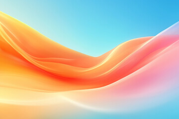 Bright and cheerful abstract background with vibrant orange accents elevates creative projects with modern energy