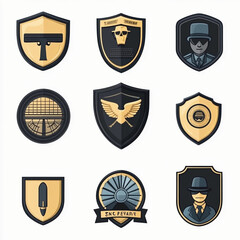 secret agent : Secret Agent Badge for Undercover Espionage and Covert Missions