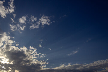 beautiful sky and clouds