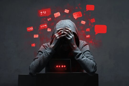 Cyber Bullying Emotional Distress Social Media Hate Speech Online Harassment Persecution Depression Victimization Technology Stress