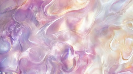 Fototapeta premium Colorful abstract swirls create a dreamy and ethereal pattern that captivates the viewer in this artistic representation of light and texture