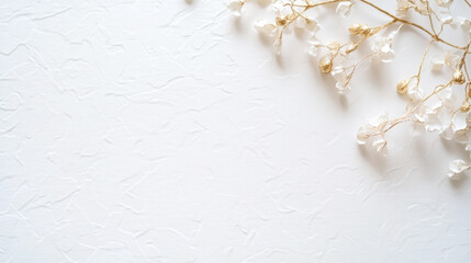 Elegant calligraphy wedding invitation template on textured background