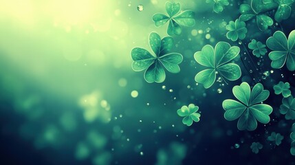 St. Patrick’s Day theme decoration.