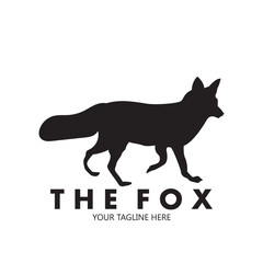 Fox vector illustration icon