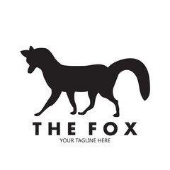 Fox vector illustration icon