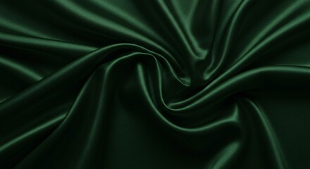 Obraz premium Luxurious silk fabric texture with elegant folds and soft lighting