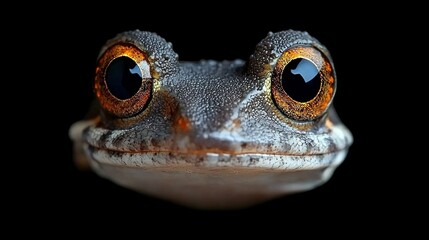 baby mudskipper stands curiously bulging eyes on clean white backdrop. Its smooth skin shimmers studio lights revealing intricate textures and details.