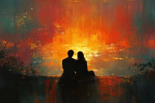 Affectionate smiling young multiracial couple relaxing together on a cozy sofa in their living room