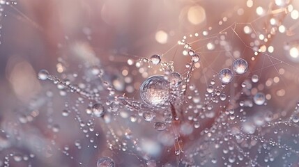 water drops on the window