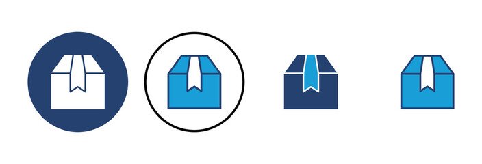 Box icon vector. box vector icon, package, parcel