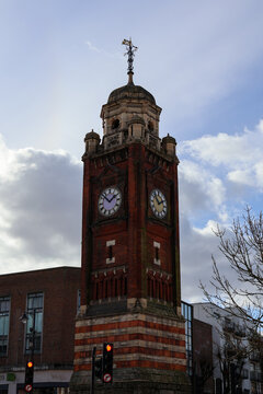 Clocktower in sunny weather