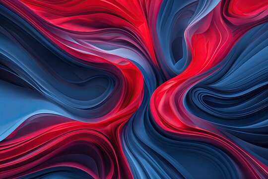 Vibrant Abstract Background Design with Red and Blue Colours