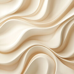 Obraz premium Abstract fluid art creates serene and calming mood, with soft, flowing shapes that evoke sense of tranquility and peace