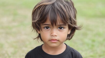 Child Portrait Outdoors