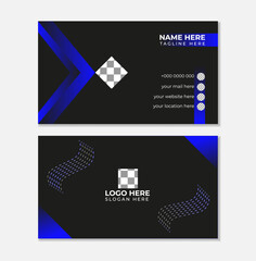 professional modern & creative business card template layout design and horizontal simple clean template vector design.