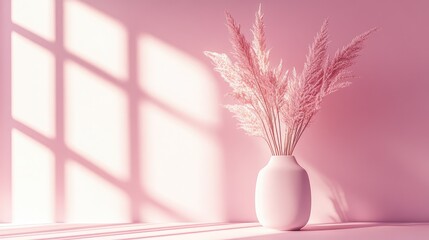 Naklejka premium Soft pink background with a slight fabric texture, offering a peaceful atmosphere with ample room for logos or text.