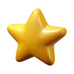 A shiny gold star icon, a bright symbol of success
