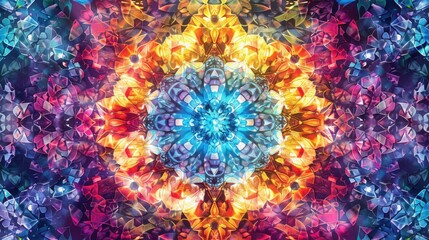 Vibrant Kaleidoscope of Colors and Patterns