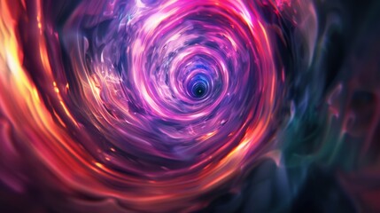 Exploring the Depths of a Colorful Cosmic Vortex