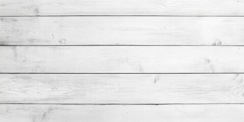 Obraz premium Rustic white wooden planks texture background with horizontal grain patterns